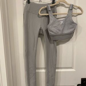 Gymshark sports bra and leggings set